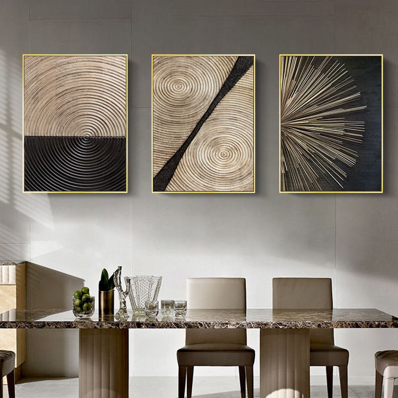Abstract Light Luxury Decorative Painting