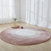 Round Living Room Carpet Shaggy Soft