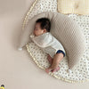 Ins Cotton Fur Ball Moon Pillow Cushion Baby Removable And Washable Breastfeed Pillow