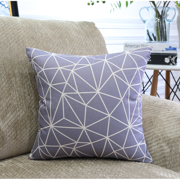 Nordic Color Geometric Throw Pillows