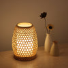 Table Lamp Bedroom Bedside Night Light Simple Handmade Bamboo Lamp