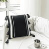 Black and white Moroccan style pillowcase