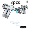 Universal 1080 Swivel Faucet Aerator Multifunction Faucet Extender Universal Swivel Splash Resistant Shower