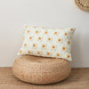 Flower Simple Nordic Cotton Embroidered Pillow