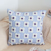 Flower Simple Nordic Cotton Embroidered Pillow