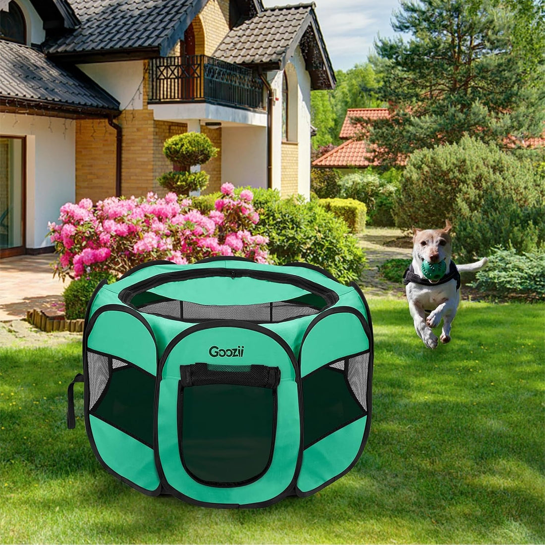 Goozii Foldable Pet Playpen