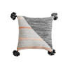 Black and white Moroccan style pillowcase