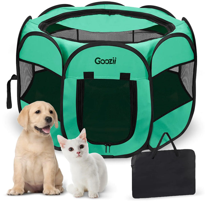 Goozii Foldable Pet Playpen