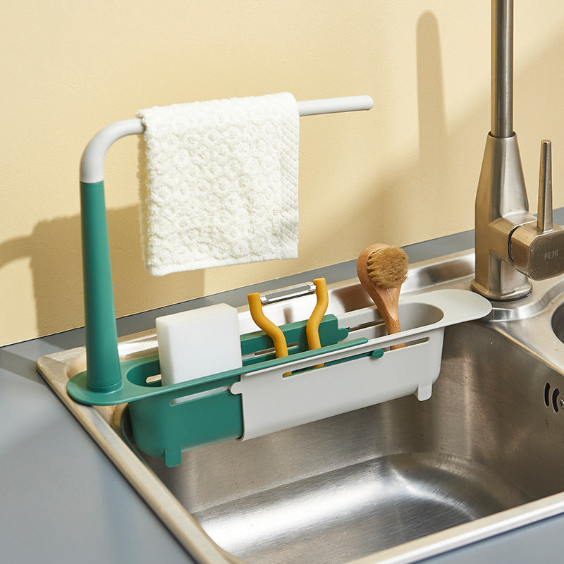 New Kitchen Sink Rack Telescopic Drain Rack Drain Basket